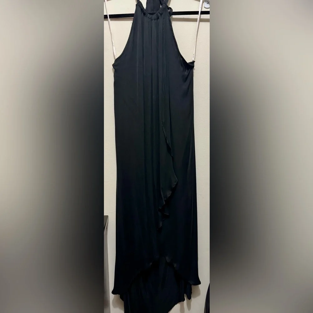 Ella Moss Elegant Black High Low Dress - Picture 5 of 6